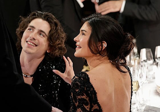 Timothée Chalamet and Kylie Jenner