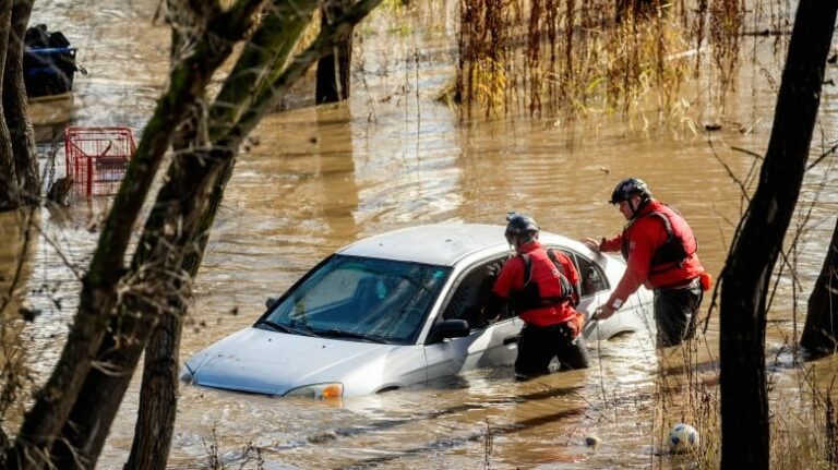 California “life-threatening” flooding possible as second atmospheric river hits