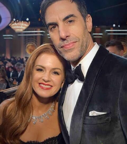 Sacha baron cohen & isle fisher